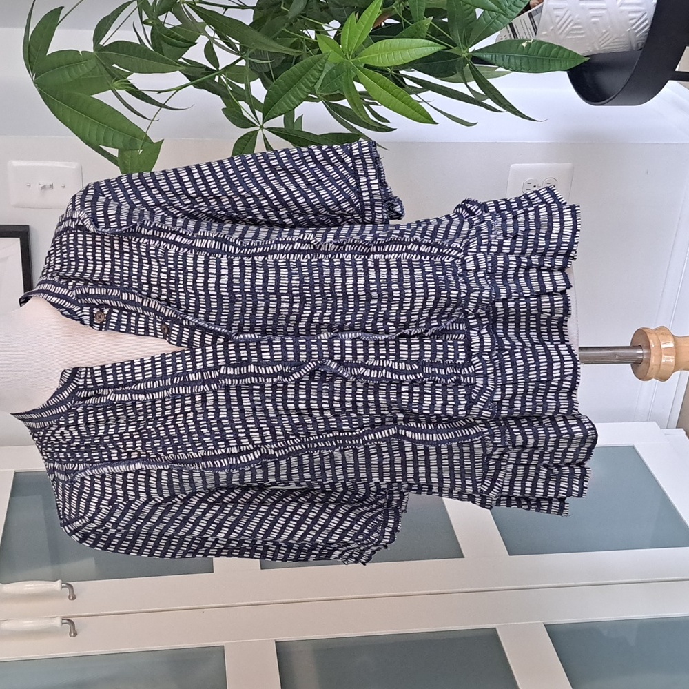 NWT MAEVE by Anthropologie Short-Sleeved Blouse Size 10